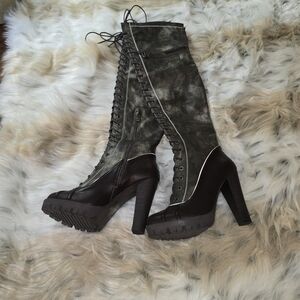 Luichiny 5 Inch Thigh High Duck Boots